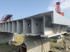 中国水利水电第六工程局黑龙江荒沟抽水蓄能电站尾闸室埋件喷锌